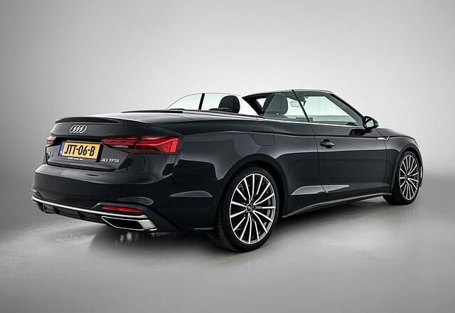 Occasion Audi A5 Cabriolet S-Line 204 PK (150 kW) 2021 Zwart Cabriolet