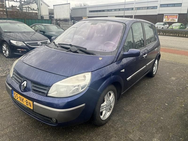 Blauw Gebruikt 2003 Renault Scénic Luxe MPV | € 1.745 (Eerlijke prijs) - Afbeelding 1/4