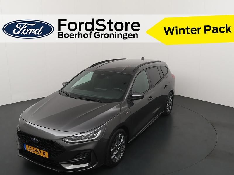 Grijs Gebruikt 2023 Ford Focus ST-Line Stationwagen | € 21.045 (Eerlijke prijs) - Afbeelding 1/4