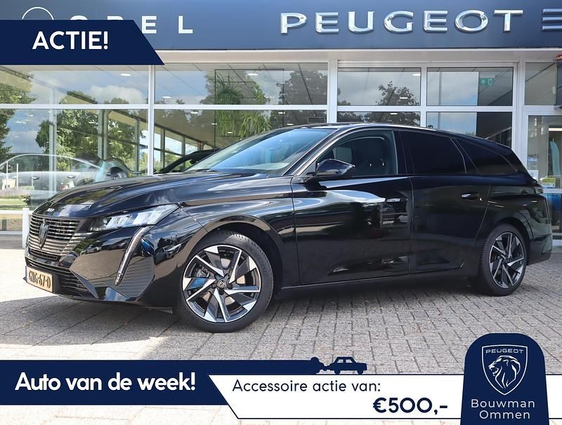Zwart Occasion 2024 Peugeot 308 SW Allure Stationwagen | € 26.950 (Goede deal) - Afbeelding 1/4