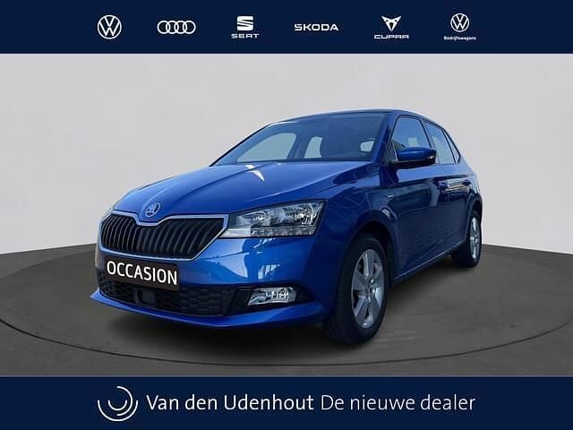 Blauw Occasion 2019 Skoda Fabia Clever Hatchback | € 12.440 (Eerlijke prijs) - Afbeelding 1/3