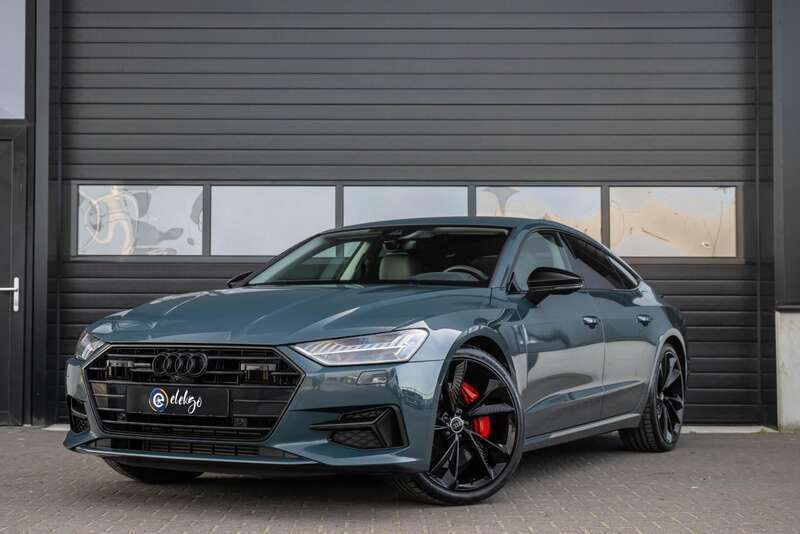 Groen, metallic lak Gebruikt 2020 Audi A7 Sportback Proline Hatchback | € 49.950 (Eerlijke prijs) - Afbeelding 1/4