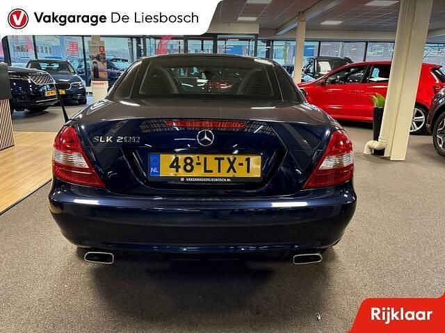 Occasion Mercedes SLK200 Prestige 184 PK (135 kW) 2009 Blauw Cabriolet