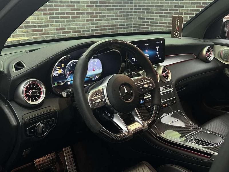 Occasion Mercedes GLC63 AMG Premium Plus 510 PK (375 kW) 2020 Zwart Coupé