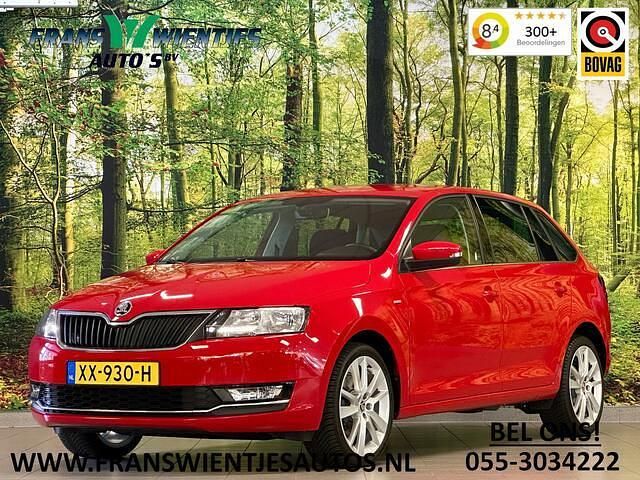 Rood Gebruikt 2019 Skoda Rapid Clever Hatchback | € 12.949 (Eerlijke prijs) - Afbeelding 1/4