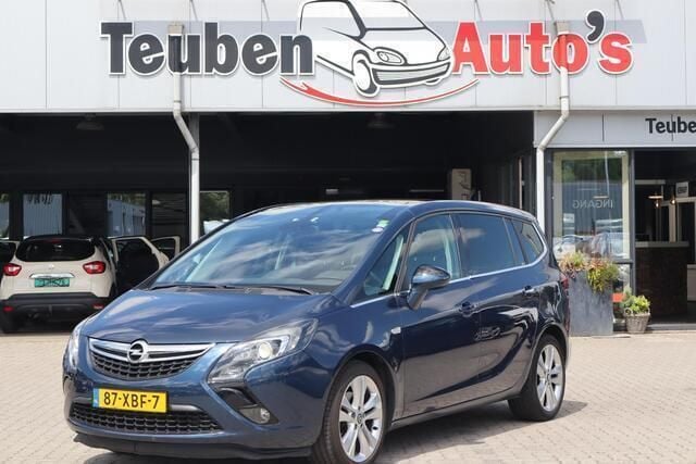 Blauw Gebruikt 2012 Opel Zafira Tourer Cosmo MPV | € 7.985 (Eerlijke prijs) - Afbeelding 1/4
