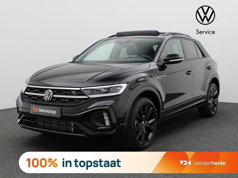 Zwart Nieuw 2025 VW T-Roc Business SUV | € 45.900 - Afbeelding 1/3