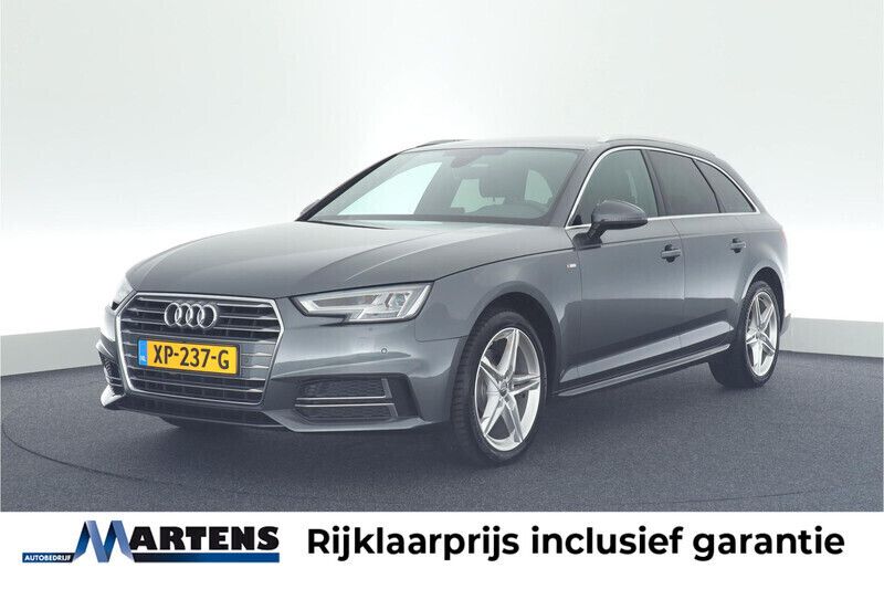 Grijs Gebruikt 2018 Audi A4 S-Line Stationwagen | € 25.949 (Duur) - Afbeelding 1/4