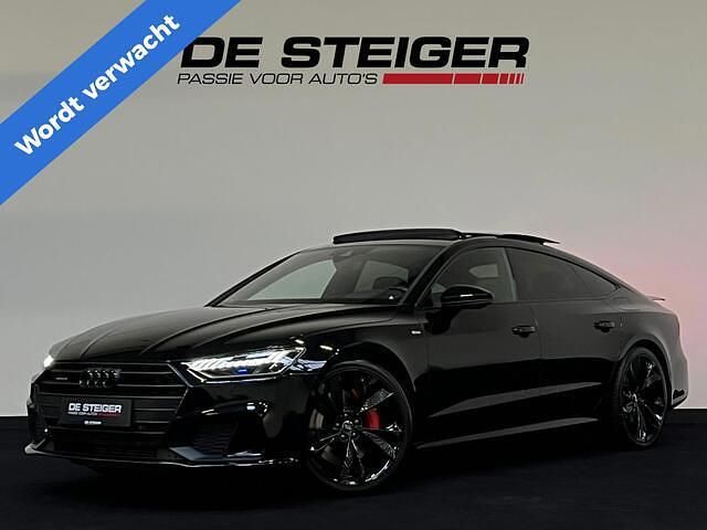 Zwart (metallic) Occasion 2021 Audi A7 Sportback Competition Hatchback | € 55.750 (Eerlijke prijs) - Afbeelding 1/4