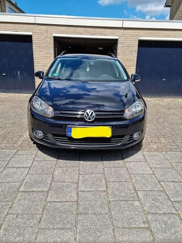 Zwart Gebruikt 2009 VW Golf VI Highline Stationwagen | € 5.950 (Iets duurder) - Afbeelding 1/4
