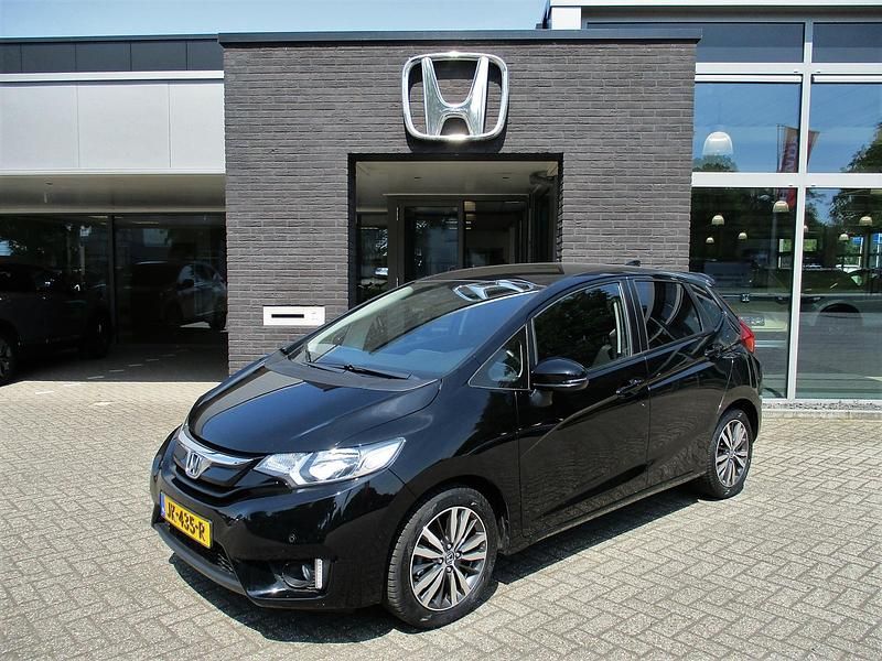 Zwart Gebruikt 2016 Honda Jazz Elegance Hatchback | € 14.950 (Iets duurder) - Afbeelding 1/4