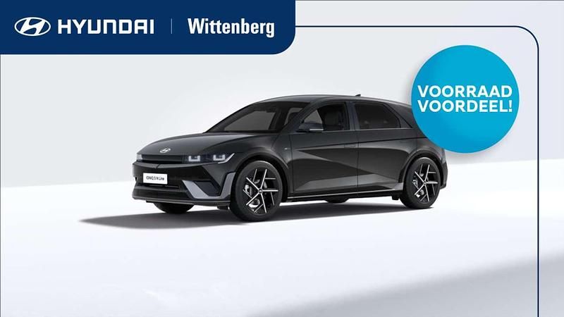Zwart Nieuw 2025 Hyundai Ioniq 6 Edition Sedan | € 48.890 (Iets duurder) - Afbeelding 1/3