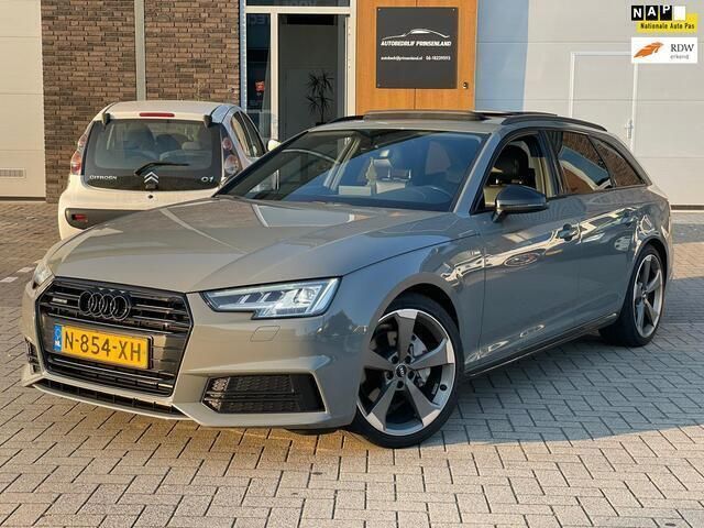 Grijs Gebruikt 2018 Audi A4 Black Edition Stationwagen | € 23.500 (Duur) - Afbeelding 1/4