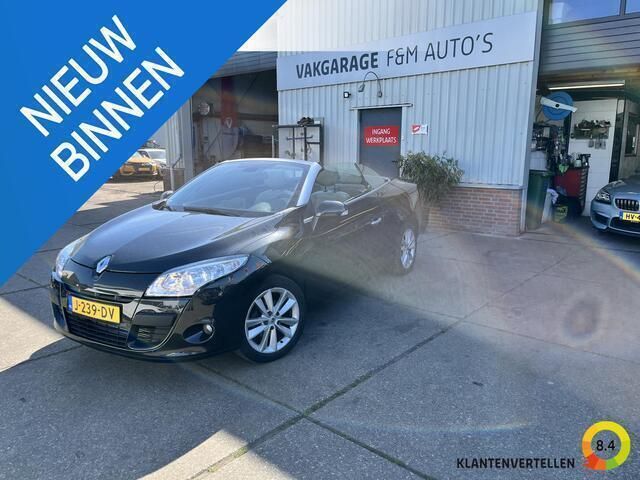 Zwart Gebruikt 2010 Renault Mégane Cabriolet Dynamique Cabriolet | € 8.950 (Duur) - Afbeelding 1/4