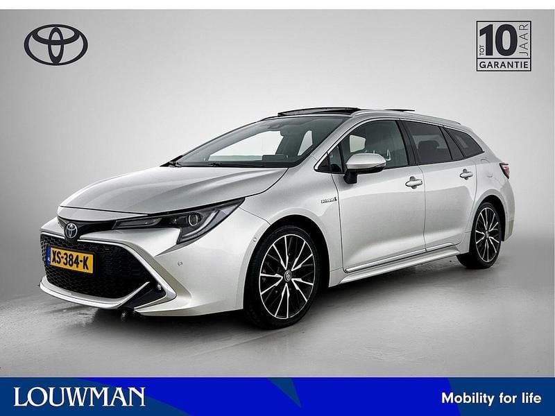 Grijs Occasion 2019 Toyota Corolla Premium Stationwagen | € 22.745 (Eerlijke prijs) - Afbeelding 1/3