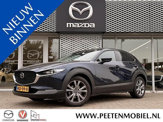 Blauw Gebruikt 2024 Mazda CX-30 Exclusive-Line SUV | € 35.400 (Iets duurder) - Afbeelding 1/4