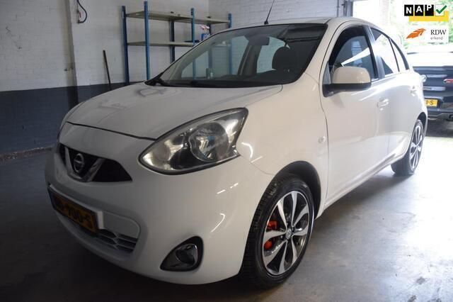 Wit Gebruikt 2015 Nissan Micra Hatchback | € 5.999 (Eerlijke prijs) - Afbeelding 1/4