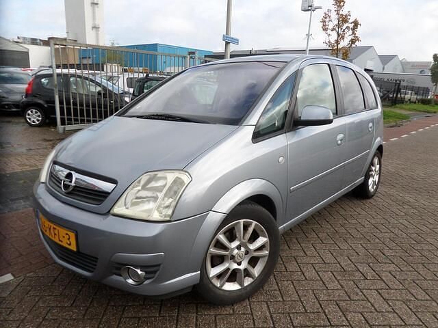 Grijs Gebruikt 2009 Opel Meriva Cosmo MPV | € 2.499 (Eerlijke prijs) - Afbeelding 1/4