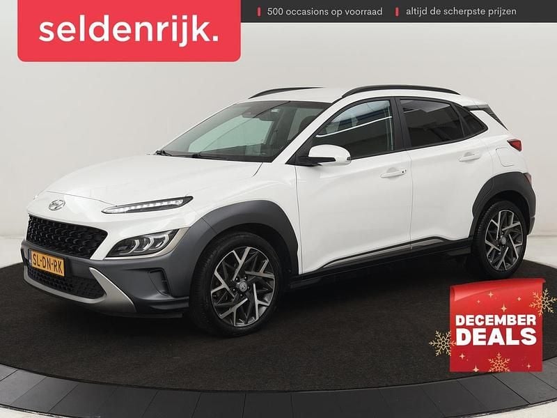 Wit Gebruikt 2021 Hyundai Kona SUV | € 18.900 (Super prijs) - Afbeelding 1/4