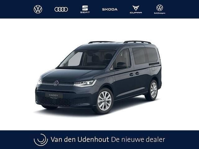 Blauw Nieuw 2025 VW Caddy Maxi Life MPV | € 49.890 - Afbeelding 1/4