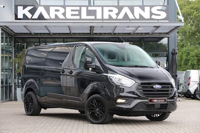 Zwart Gebruikt 2020 Ford Transit Custom Van | € 24.950 (Goede deal) - Afbeelding 1/4