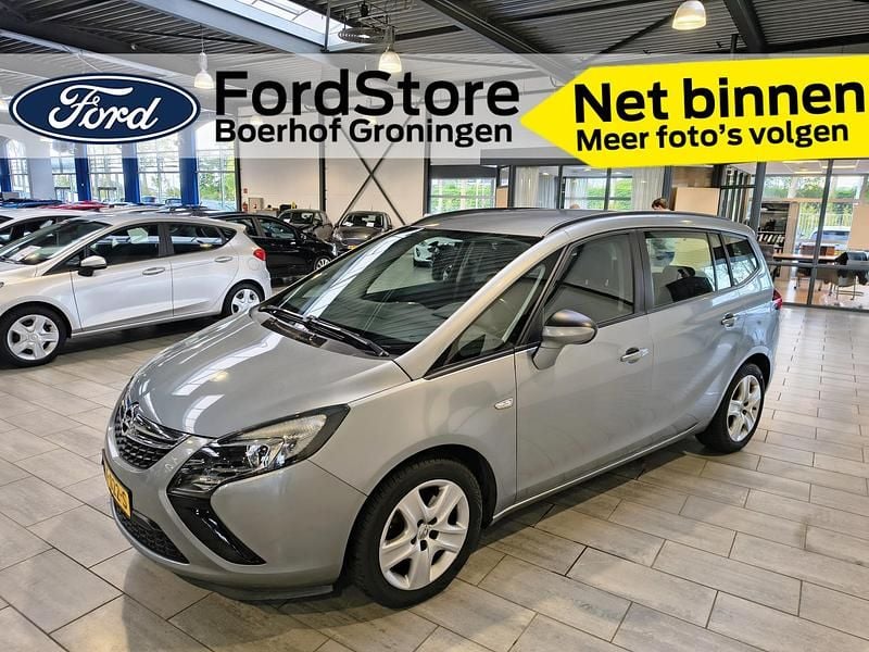 Grijs Gebruikt 2015 Opel Zafira Tourer Edition MPV | € 12.545 (Eerlijke prijs) - Afbeelding 1/4