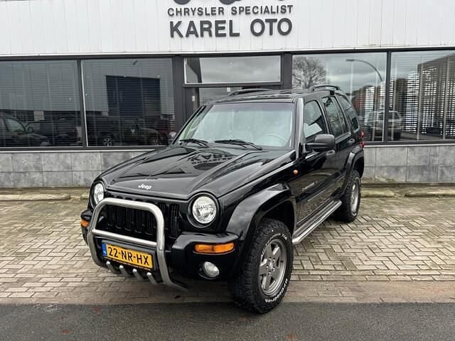 Zwart Gebruikt 2004 Jeep Cherokee Limited SUV | € 8.950 (Iets duurder) - Afbeelding 1/4