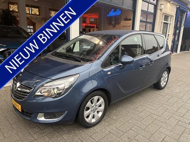 Blauw Occasion 2016 Opel Meriva MPV | € 7.399 (Eerlijke prijs) - Afbeelding 1/4