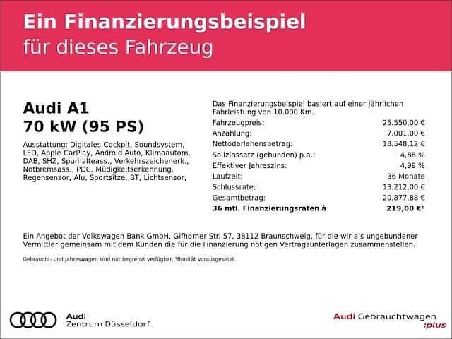 Occasion Audi A1 Advanced Plus 95 PK (69 kW) 2024 Zwart SUV