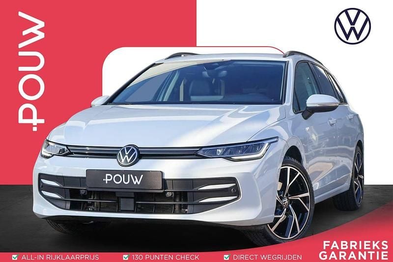 Wit Occasion 2025 VW Golf VIII Business Stationwagen | € 32.900 (Goede deal) - Afbeelding 1/4