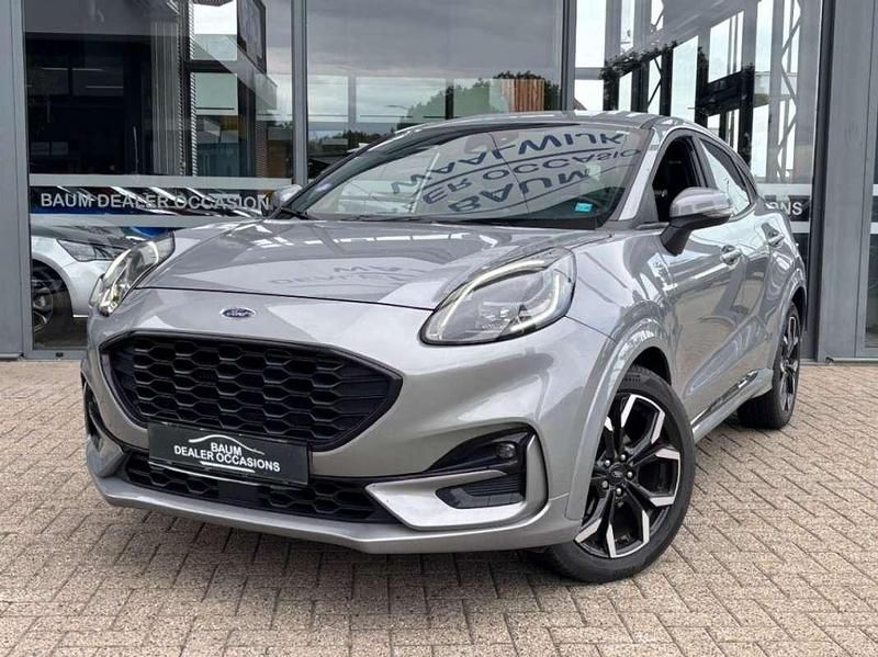 Grijs, metallic lak Gebruikt 2022 Ford Puma ST-Line X SUV | € 16.750 (Iets duurder) - Afbeelding 1/4