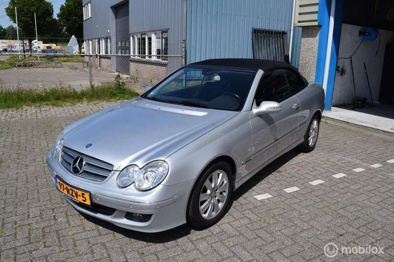 Grijs Gebruikt 2007 Mercedes CLK280 Elegance Cabriolet | € 10.950 (Eerlijke prijs) - Afbeelding 1/4