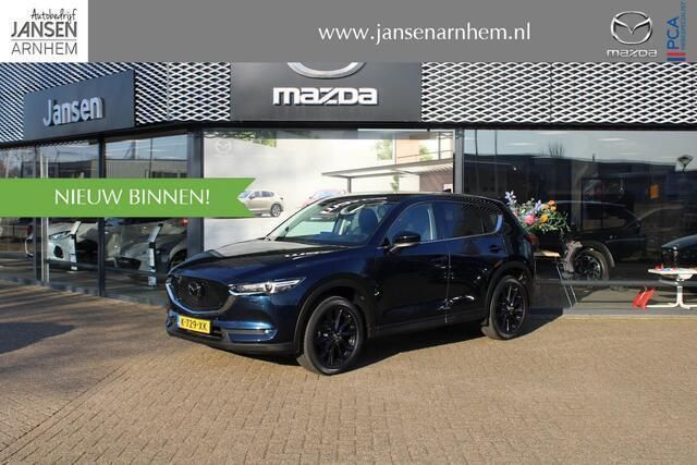 Deep crystal blue Gebruikt 2021 Mazda CX-5 Sportive SUV | € 33.450 (Eerlijke prijs) - Afbeelding 1/4