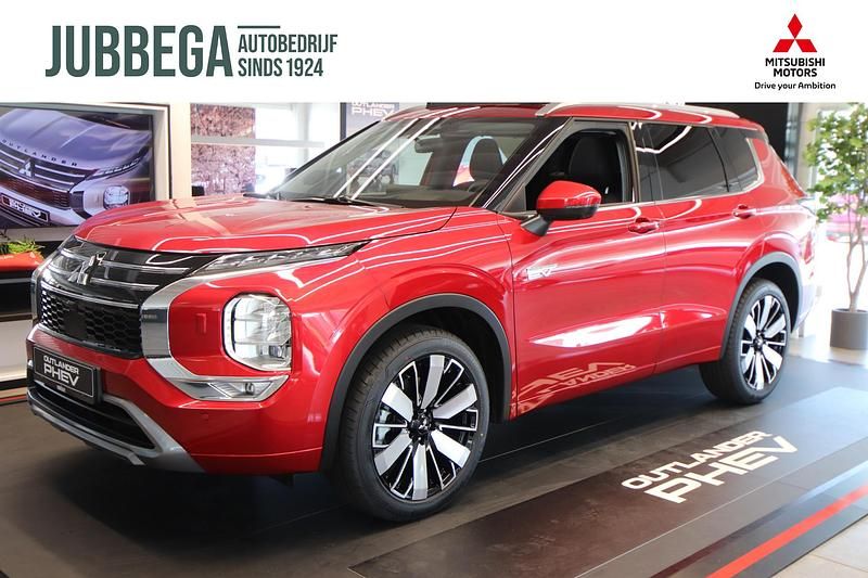 Red diamond (rood parelmoer) Nieuw 2025 Mitsubishi Outlander P-HEV Instyle SUV | € 58.390 (Iets duurder) - Afbeelding 1/4