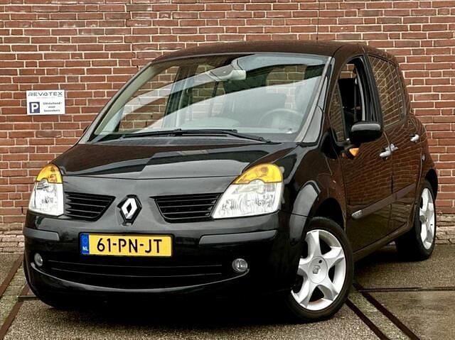 Occasion Renault Modus Luxe 111 PK (81 kW) 2004 Zwart, metallic lak MPV