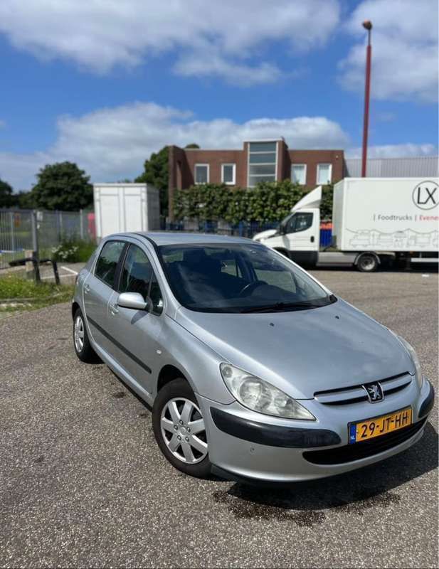 Grijs Gebruikt 2002 Peugeot 307 Hatchback | € 800 (Eerlijke prijs) - Afbeelding 1/4