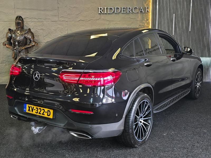 Occasion Mercedes GLC250 Sport Edition 211 PK (155 kW) 2019 Zwart Coupé