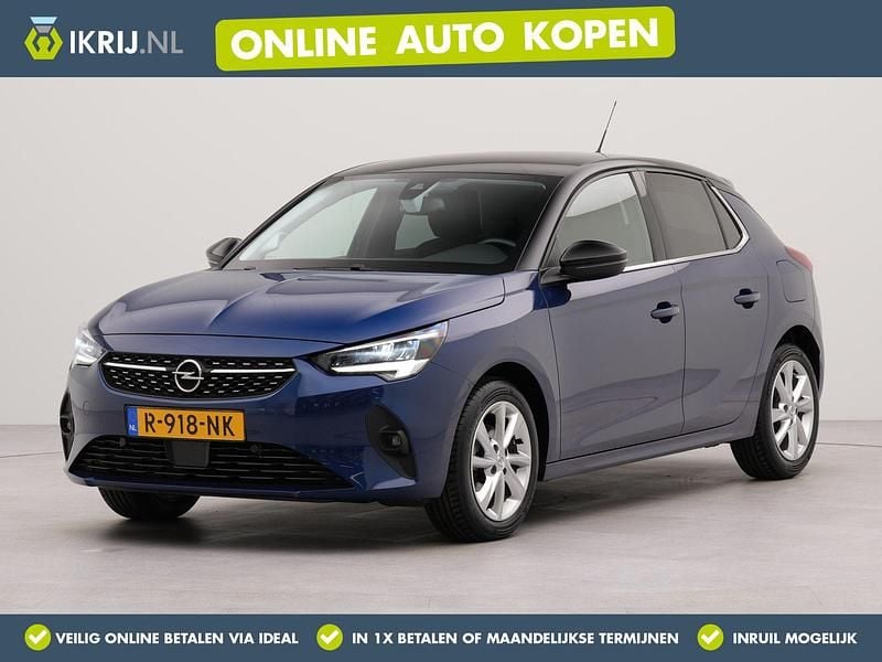 Blauw Gebruikt 2022 Opel Corsa Edition Hatchback | € 12.950 (Goede deal) - Afbeelding 1/3