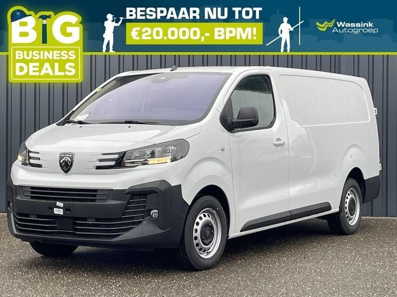 Wit Nieuw 2024 Peugeot Expert Comfort Van | € 29.699 (Eerlijke prijs) - Afbeelding 1/4
