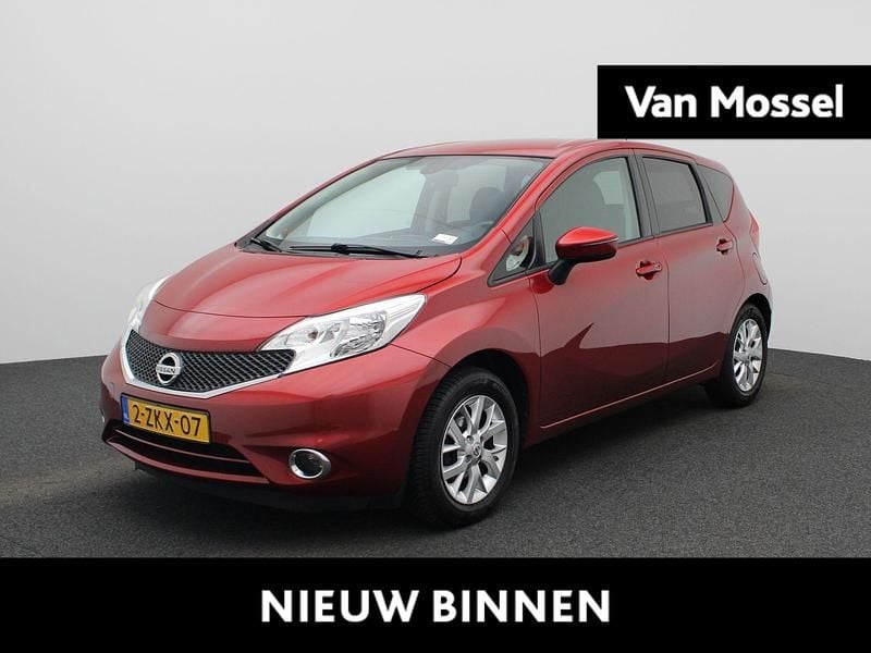 Rood Gebruikt 2015 Nissan Note MPV | € 7.900 (Eerlijke prijs) - Afbeelding 1/4