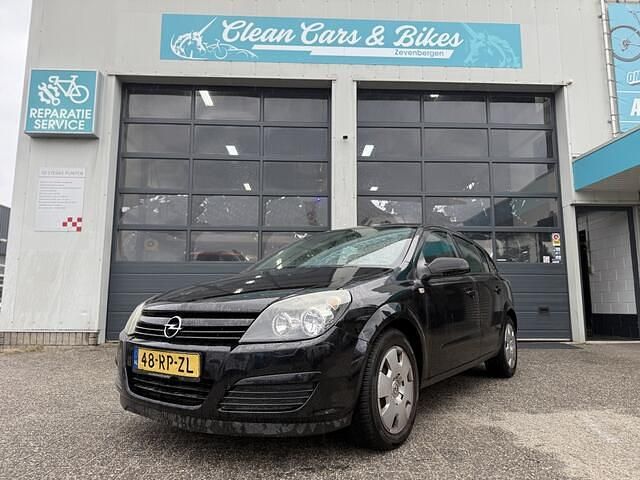 Zwart Gebruikt 2005 Opel Astra Enjoy Hatchback | € 550 (Super prijs) - Afbeelding 1/4