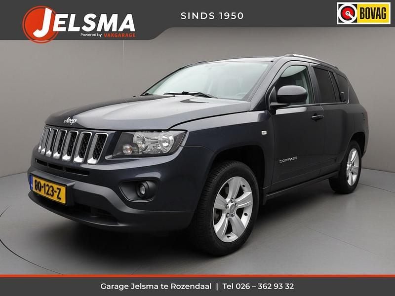 Grijs (metallic) Occasion 2013 Jeep Compass Sport SUV | € 9.500 (Goede deal) - Afbeelding 1/4