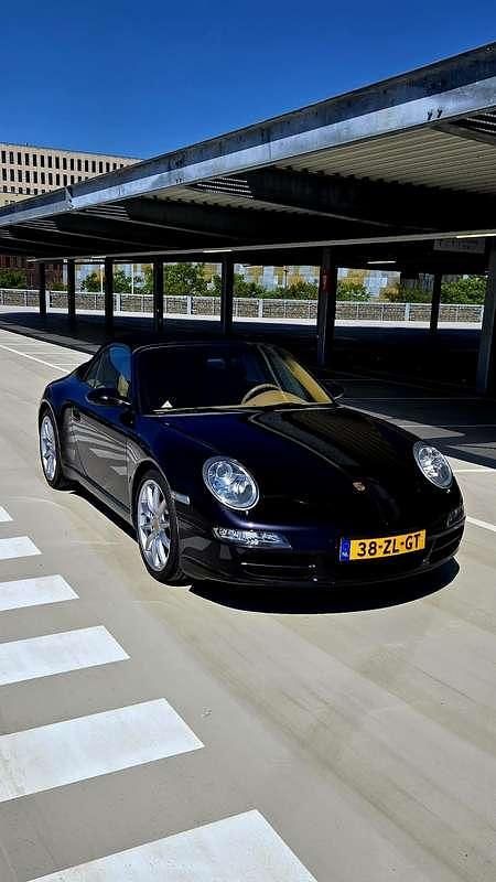 Zwart Gebruikt 2005 Porsche 997 Cabriolet | € 47.500 - Afbeelding 1/4