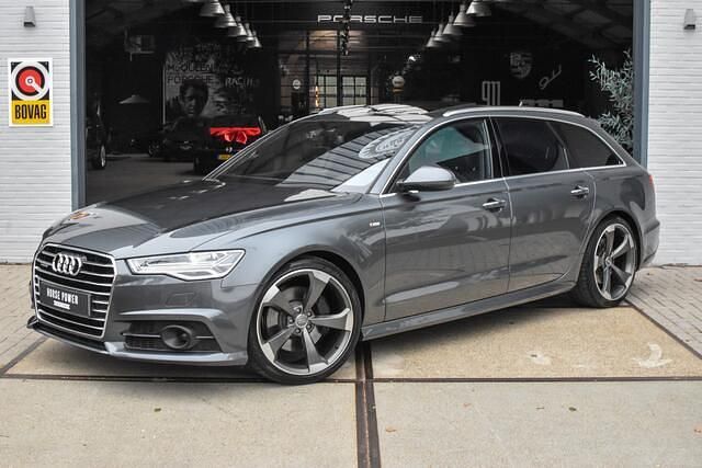 Grijs Gebruikt 2016 Audi A6 Sport Stationwagen | € 32.900 (Eerlijke prijs) - Afbeelding 1/4