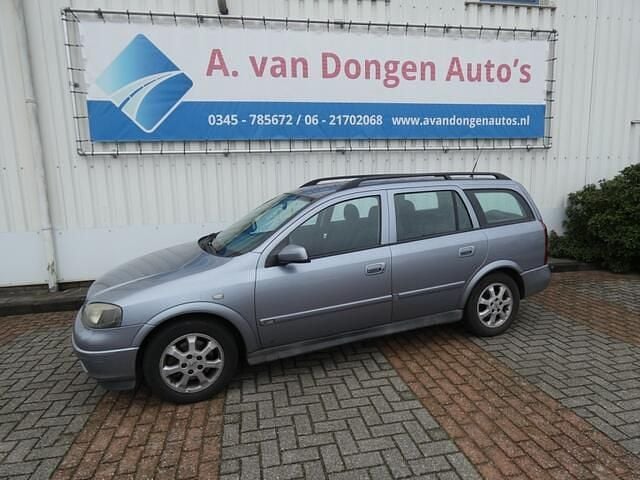 Grijs Gebruikt 2003 Opel Astra Njoy Stationwagen | € 895 (Eerlijke prijs) - Afbeelding 1/4