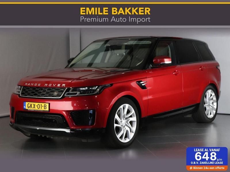 Rood Gebruikt 2019 Land Rover Range Rover Sport HSE Dynamic SUV | € 48.950 (Eerlijke prijs) - Afbeelding 1/4