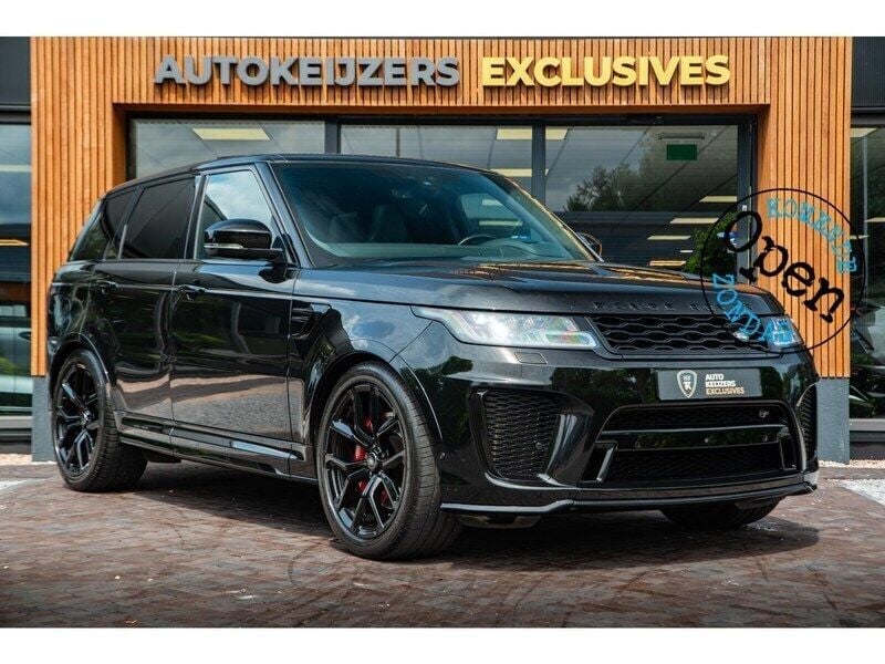 Zwart Gebruikt 2019 Land Rover Range Rover Sport SVR SUV | € 84.900 (Duur) - Afbeelding 1/4
