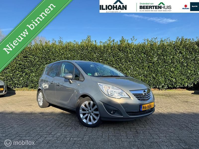 Bruin Gebruikt 2010 Opel Meriva Cosmo MPV | € 5.185 (Eerlijke prijs) - Afbeelding 1/4