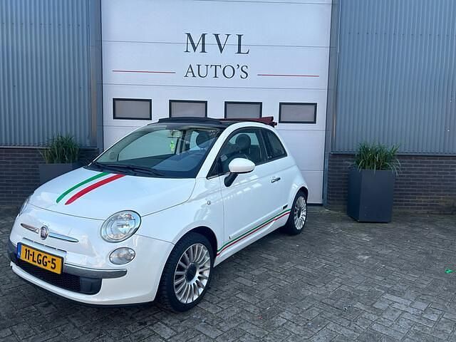 Occasion Fiat 500C Lounge 101 PK (74 kW) 2010 Wit Cabriolet