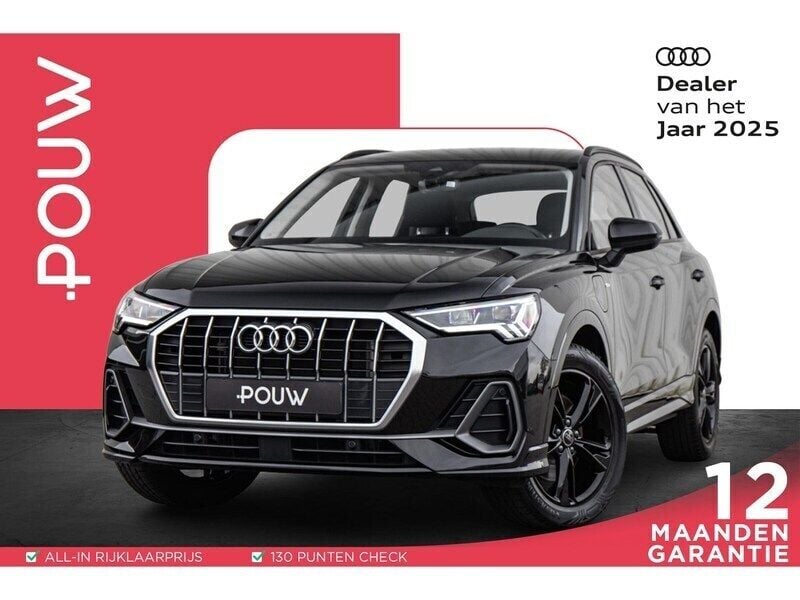 Zwart Gebruikt 2021 Audi Q3 SUV | € 37.900 (Iets duurder) - Afbeelding 1/4